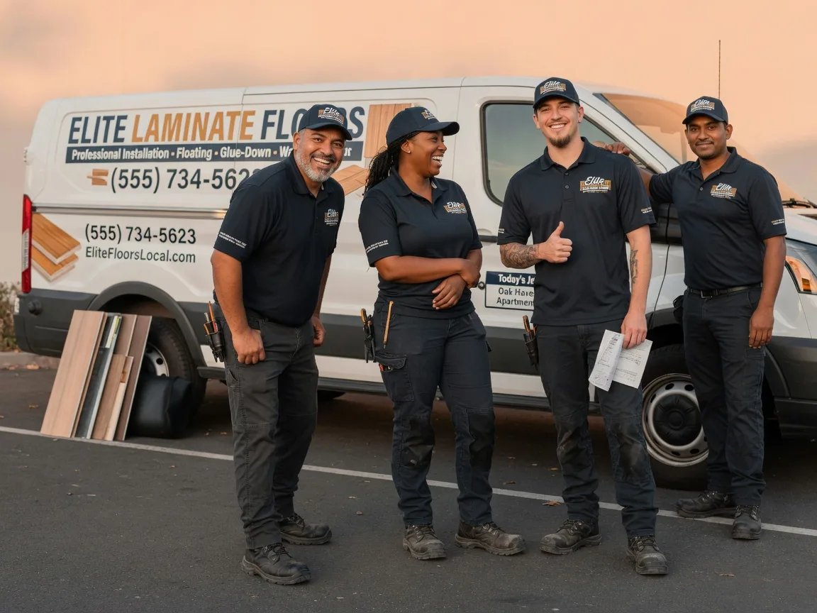 Laminate flooring installation company in West Concord, MN